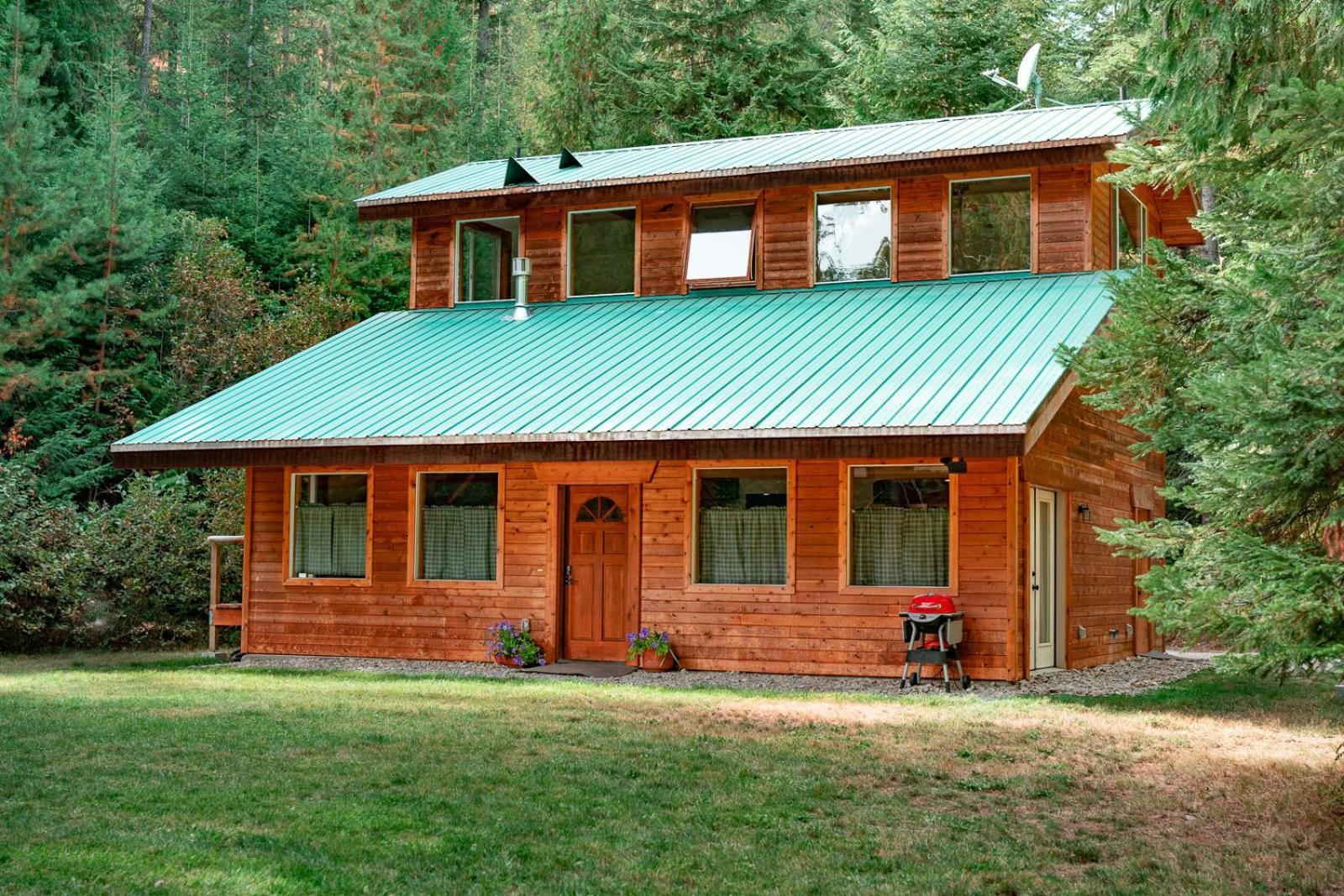 Cedar Cabin Near Silverwood Spirit Lake Exterior foto